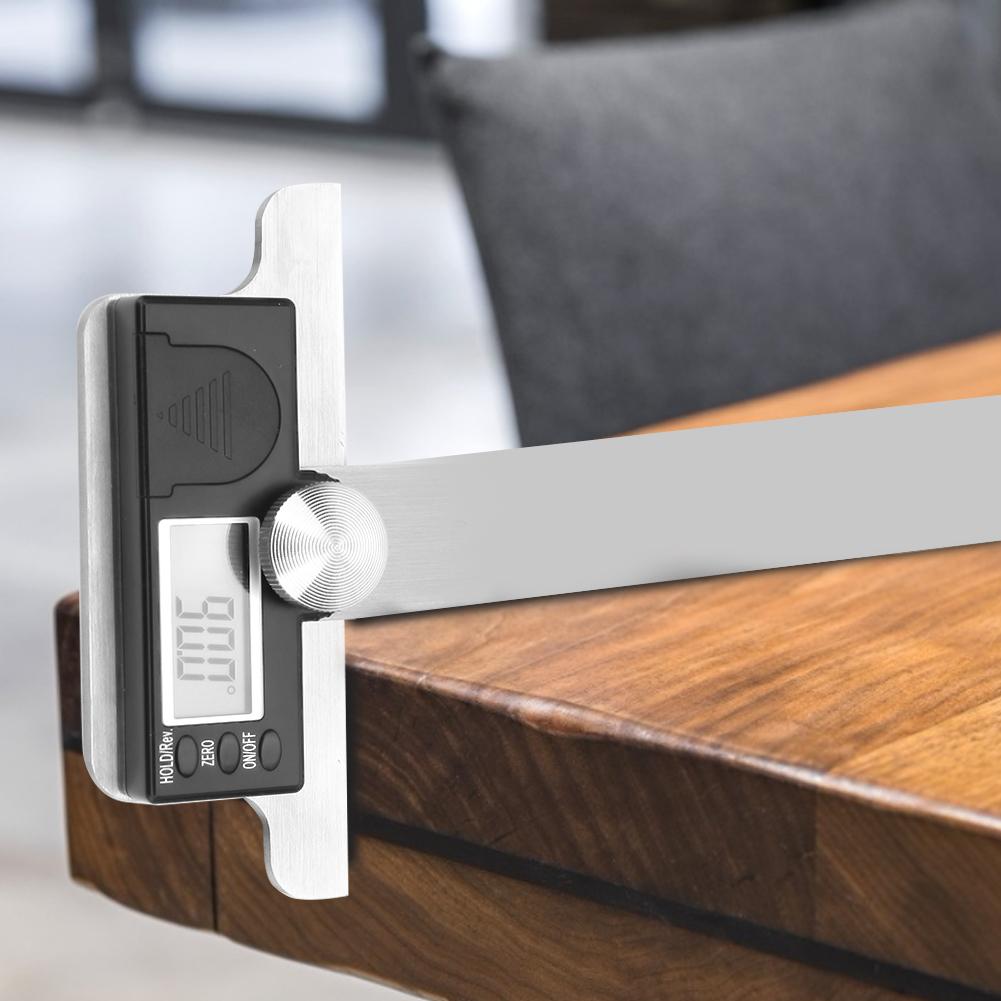 Stainless Steel Goniometer 0 180 Degrees  Electric Angle Finder Digital Angle Ruler 0.01 Degrees