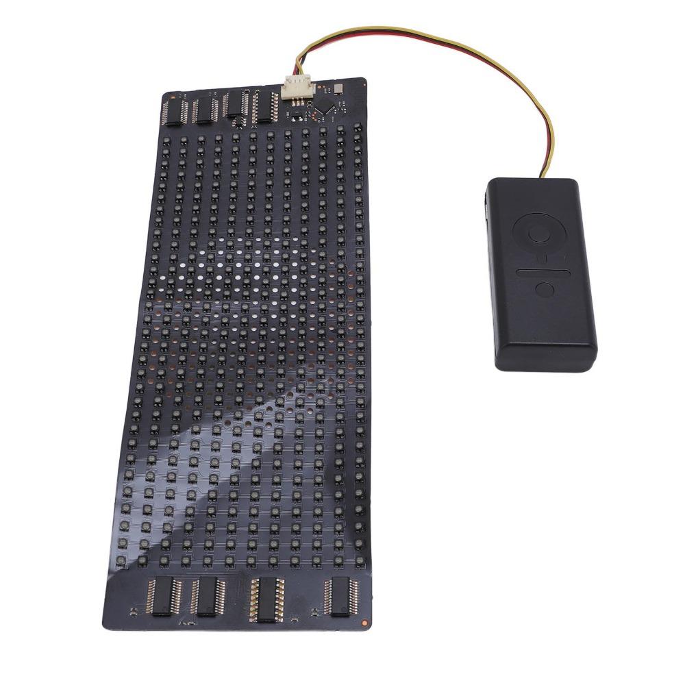 12x32 Resolution Rollable Screen HD Full Color LED Screen Flexible LED Display  Advertising