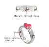 1:1 Sterling Silver 100% S925 Girls Fashion Ring Jewelry with Box Can Be Used As A Gift for Relatives and Friends