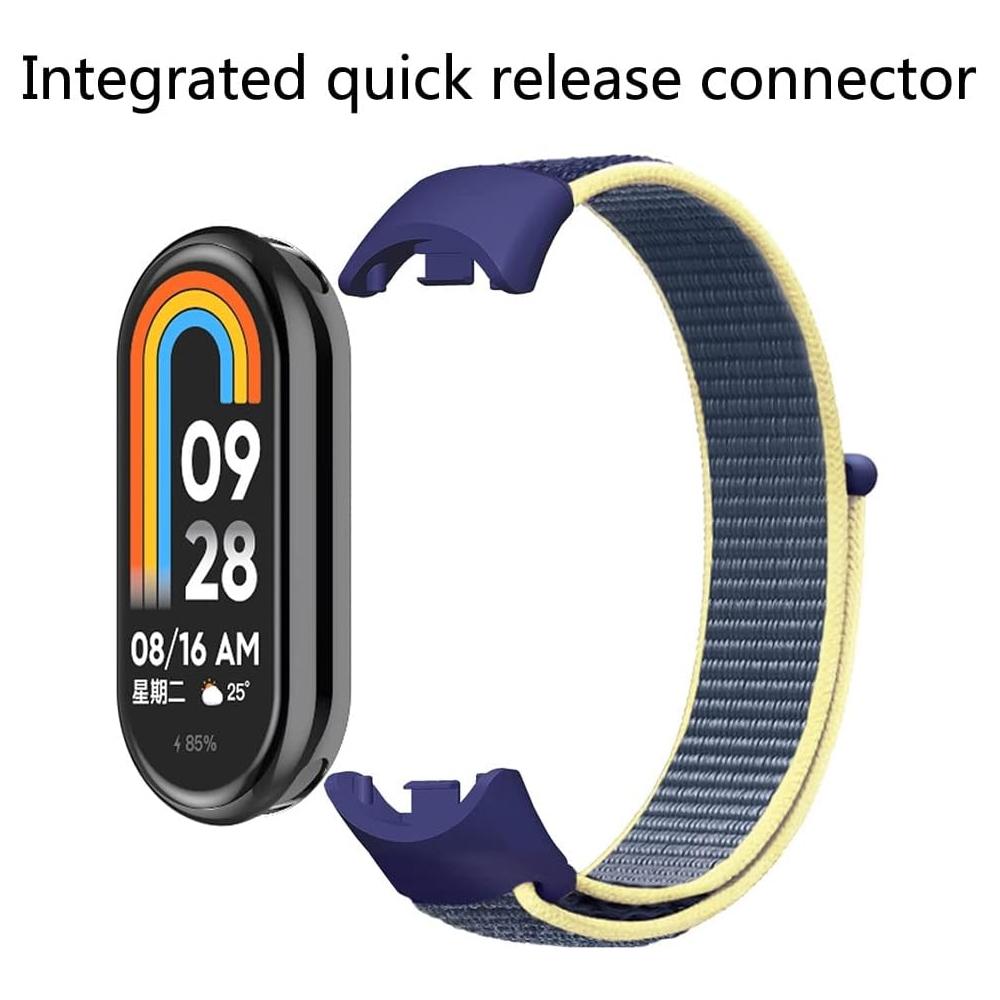 Bracelet for Mi Band 8 9 Strap miband 8 Watch band Nylon Sport Wrist Replacement belt pulsera Correa for xiaomi Mi band 9 bands