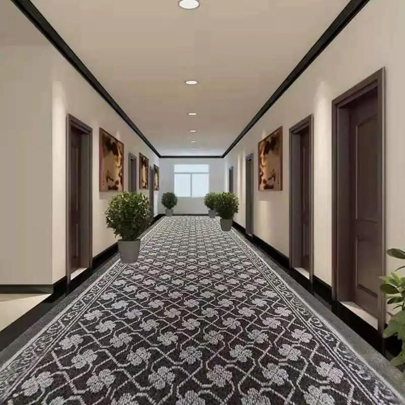 Basit Uzun Koridor Halısı Otel Koridoru Geçit Halısı Ev Ofis Merdiven Halısı Yatak Odası Mutfak Yer Paspası Dekoratif Giriş