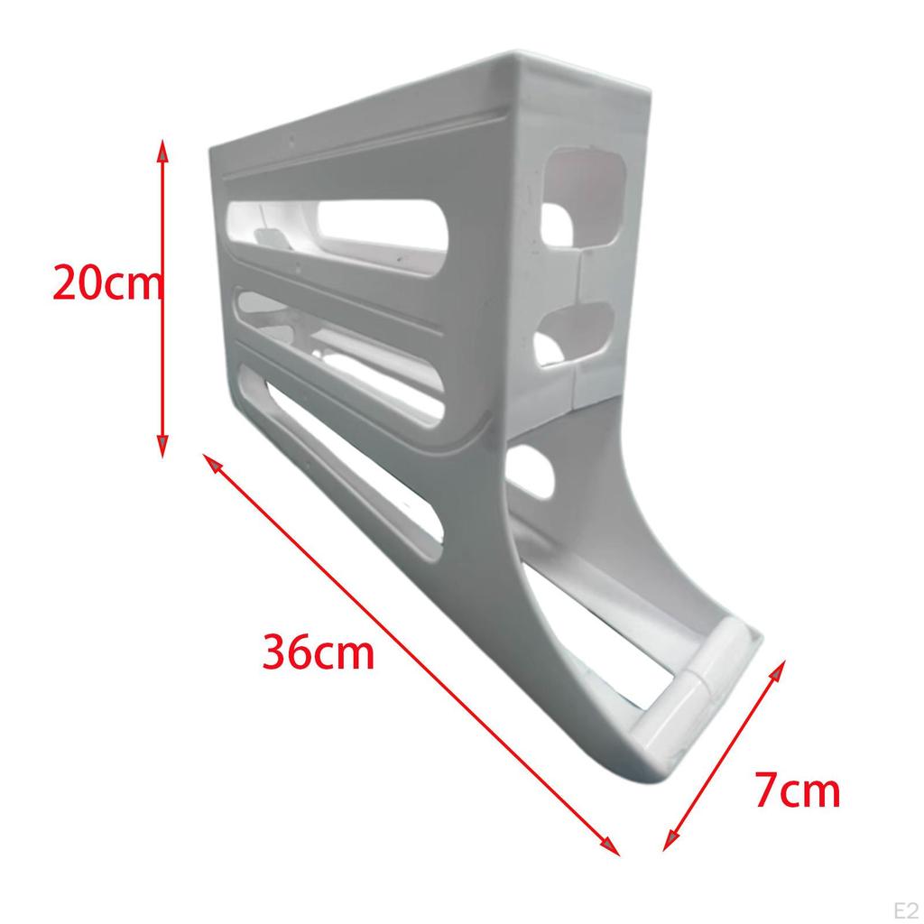 Bandeja de Ovos de 4 Níveis para 30 Ovos Suporte Geladeira Manter Organizado Recipiente de Armazenamento para Geladeira