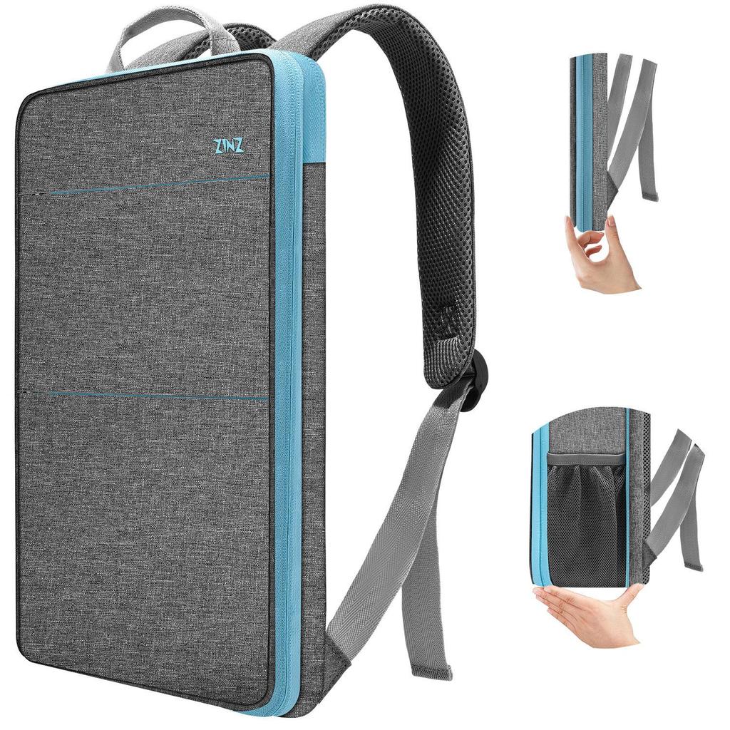 Ultra-thin Expandable Laptop Backpack with USB for Business Trips