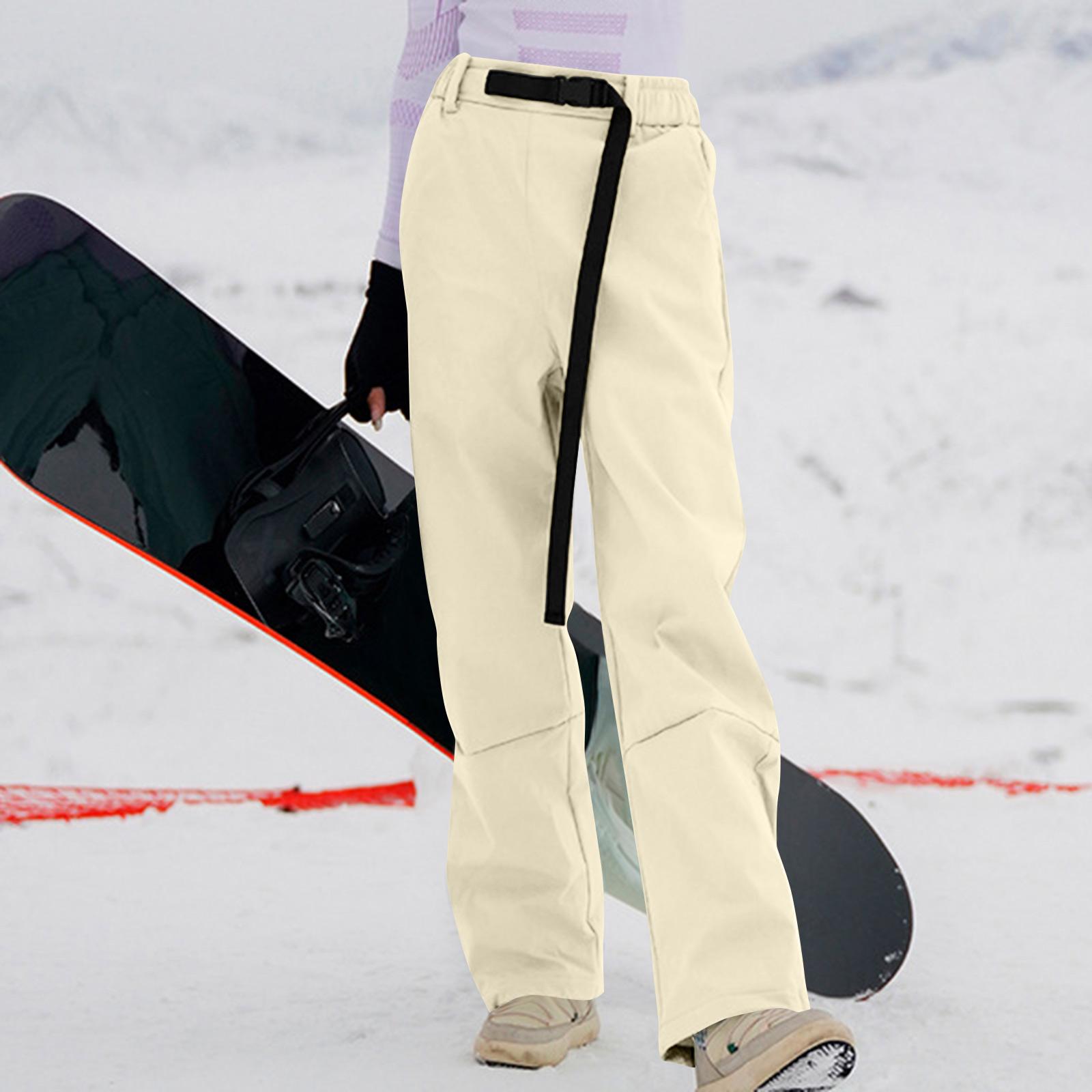 

Women s Thick Cotton Ski Pants XXL бежевий