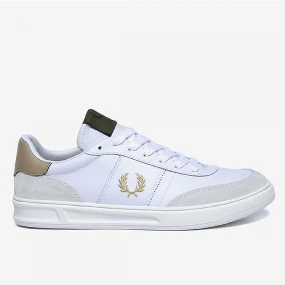 Fred Perry Унисекс кроссовки B400 Кожа Замша 220