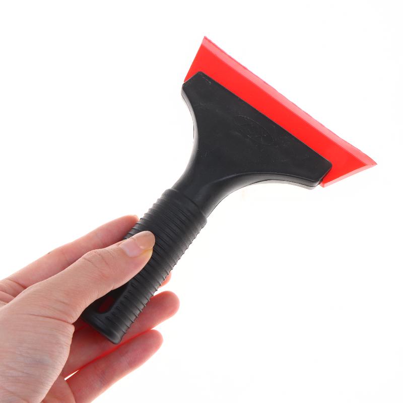 1Pcs No Scratch Glass Window Windshield Wiper For Auto Home Bathroom Cleaning Car Silicone Water Squeegee Soft Blade Scraper