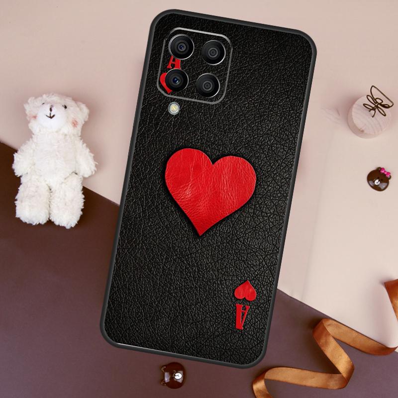 Ace of Spades Case For Samsung Galaxy M11 M31 M21 M53 M13 M32 M52 M15 M35 M55 M14 M34 M54 M06 M16 M36 M56