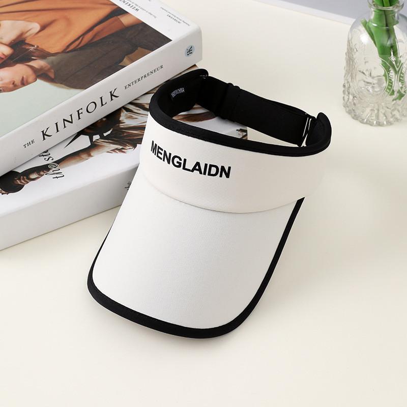 Summer Ice Silk Sun Hat With Adjustable Brim For Outdoor Running And Sun Protection