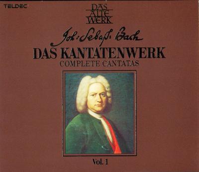 CD JOHANN SEBASTIAN BACH  Kantatenwerk  Complete Cantatas   835027 TELDEC 1985 Germany Classical Used