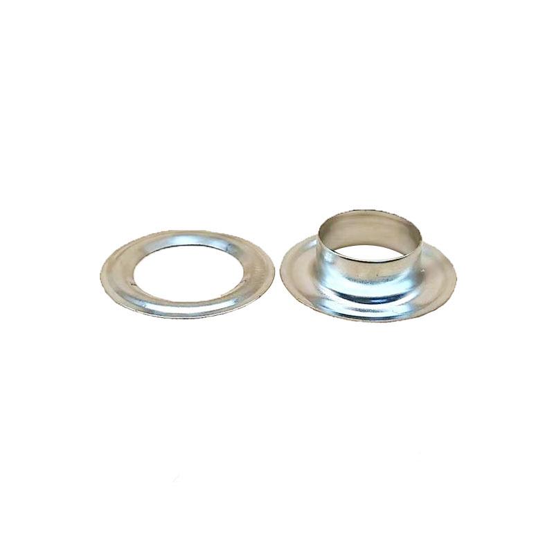 Bright Silver Buckle Metal Grommet for Luggage, Leather Clothing, Advertising, and Curtain Fabrics