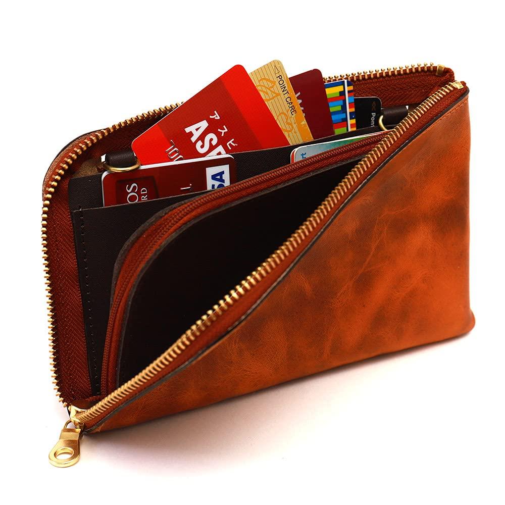 AGILITY Affa Wallet Wallet Zipper Passport Smartphone Passport Case Pochette "Voyage" L-shaped