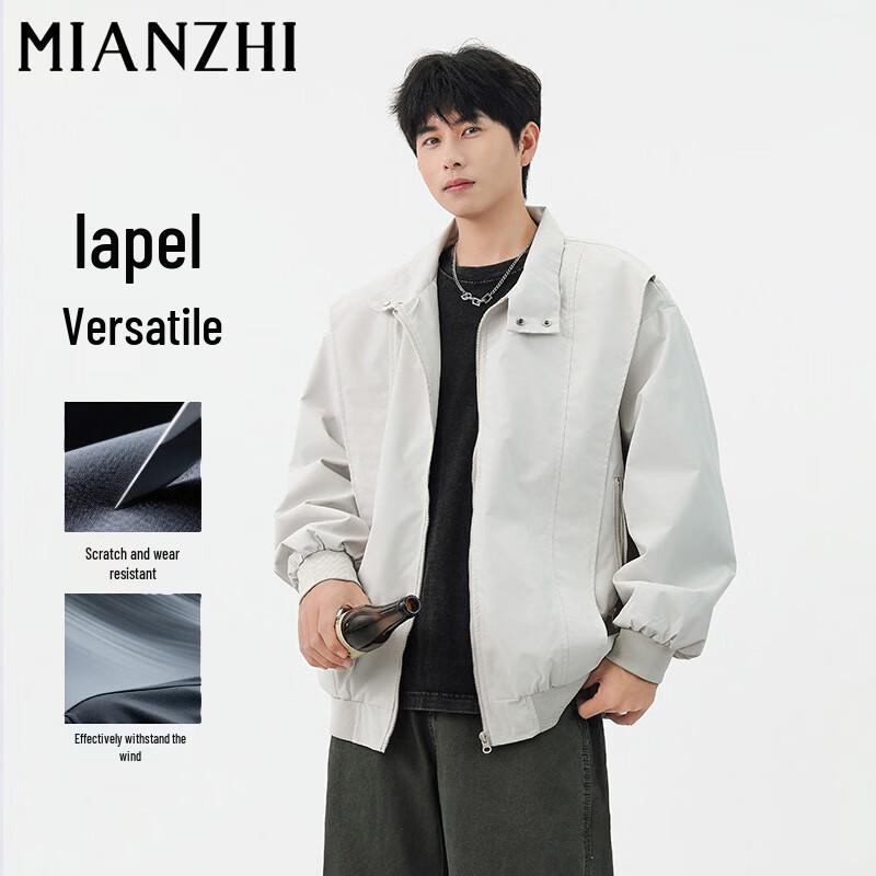 Men s American Retro Windproof Bomber Jacket 2XL