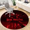 1PC Devil May Cry Office Round Rug, Non-slip, Soft and Durable Office Rug for Interior Decoration, Perfect for Office yy250915075