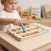 Wooden Board Magnetic Maze Toy Color Sorting Number Maze Toy  Puzzle Practice