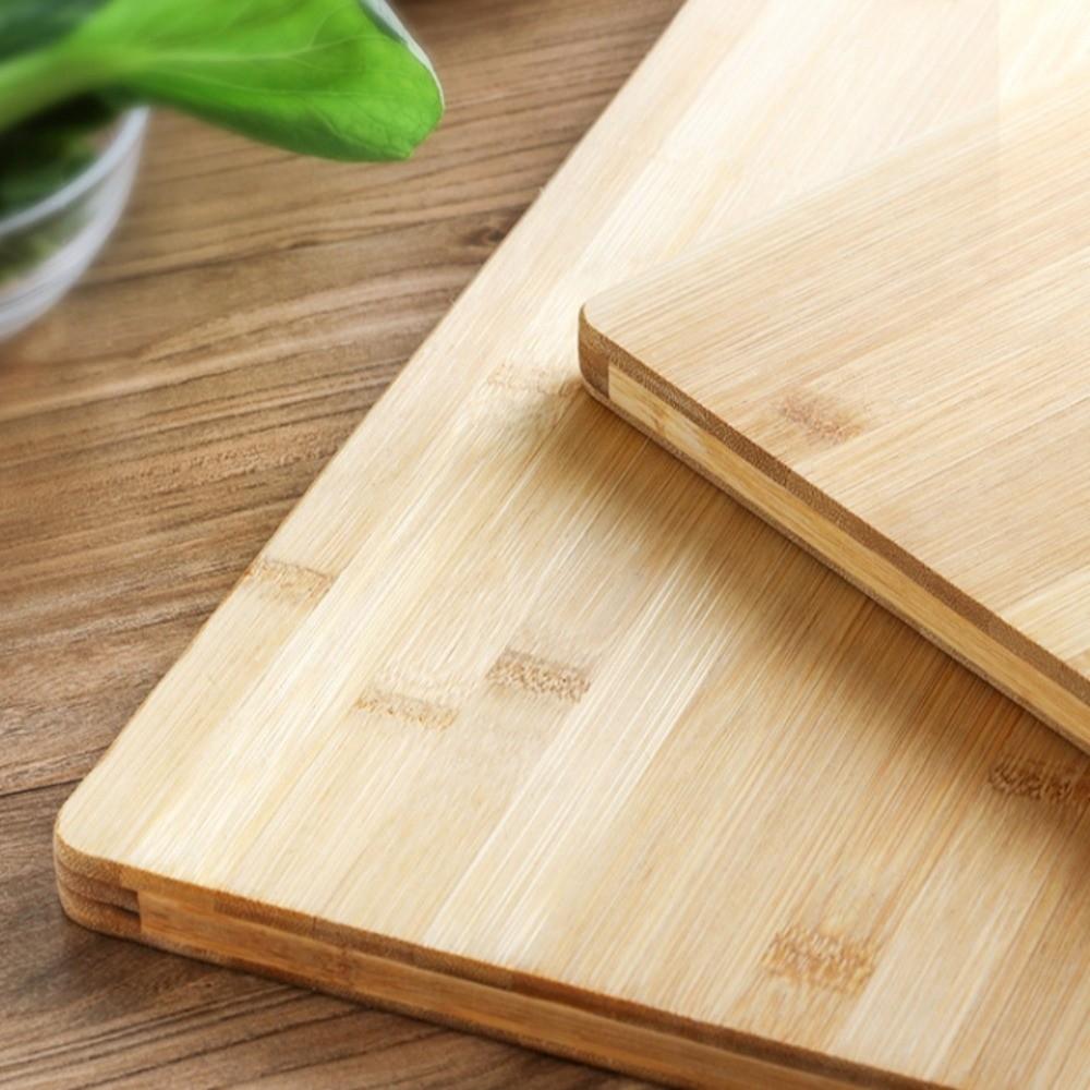 Solid Wood Chopping Block with Handle Wooden Chopping Board Kitchen Supplies Cutting Board Kitchen