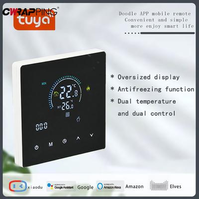 Smart WiFi Thermostat for Air Conditioning and Floor Heating with Backlight Child Lock Intelligent Home Controller Thermostat