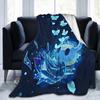 Hollows Knights Blankets Action Adventure Fuzzy Funny Warm Throw Blankets for Home Spring Autumn,