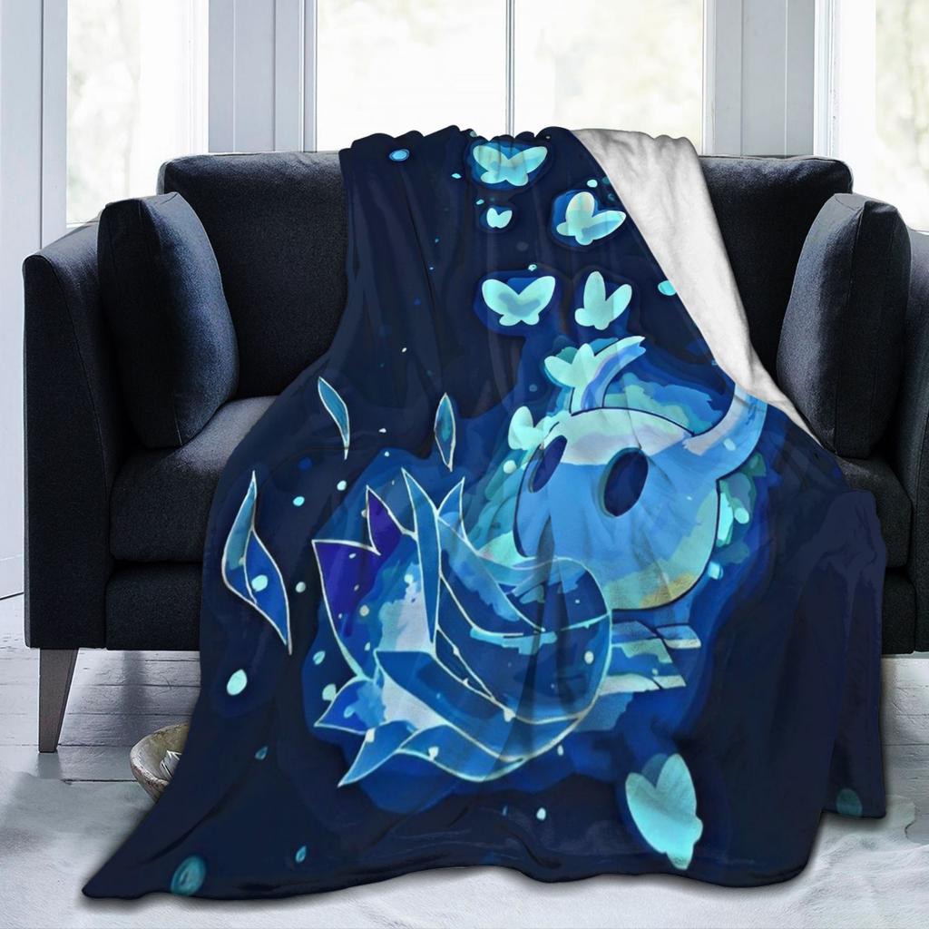 Hollows Knights Blankets Action Adventure Fuzzy Funny Warm Throw Blankets for Home Spring Autumn,