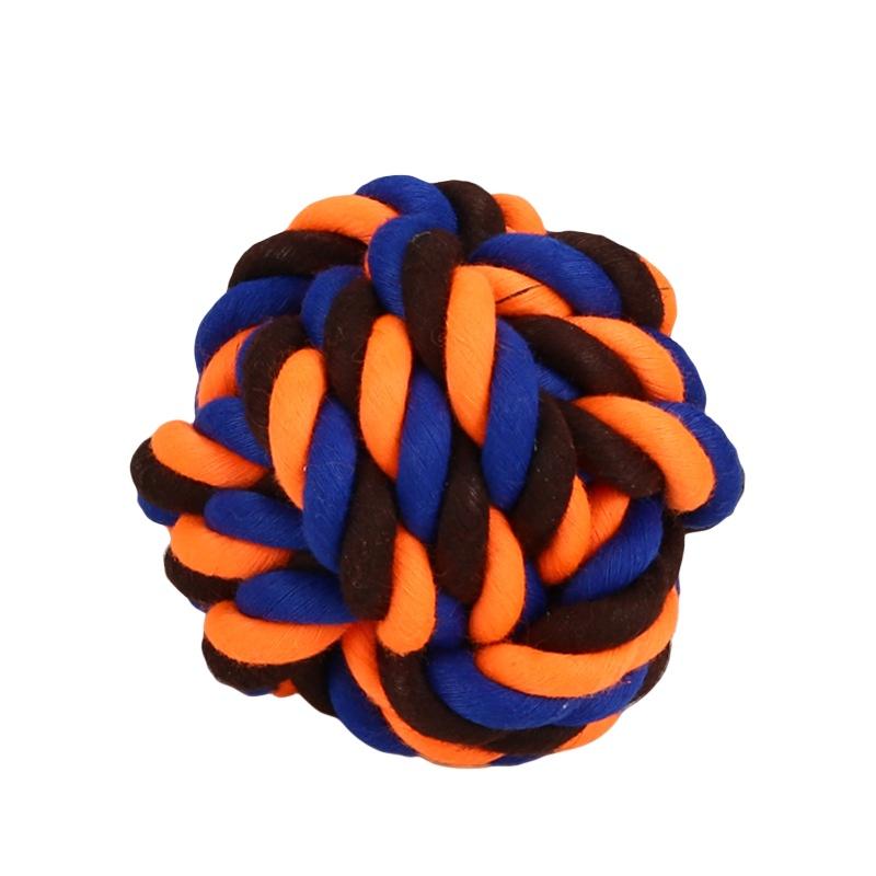 Kit de 6x Brinquedos de Corda para Cães Resistentes e Duráveis Nó de Mastigar Bola Pet Filhote Urso Brinquedo de Algodão Atacado