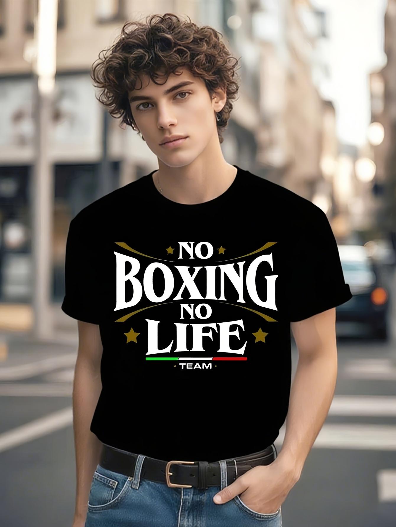 No Boxing No Life Graphic Tshirt Graphic Tshirt - Bold Bo... XXXXL