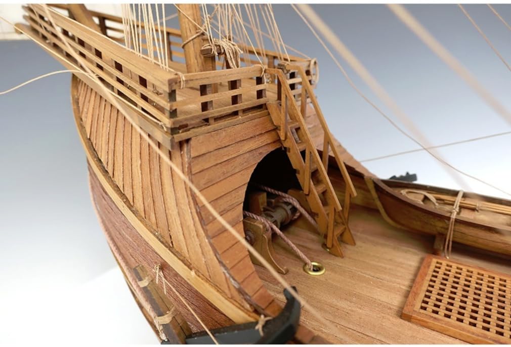 Woody Joe Santa Maria Wooden Model Assembly Kit 1/50 (Ship)