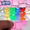 VDD 30/60/200Pcs Mix Size Acrylic Mirror Sewing Rhinestones Sew on DIY Crafts FlatBack Sewn Stones for Garment Dress Decorations