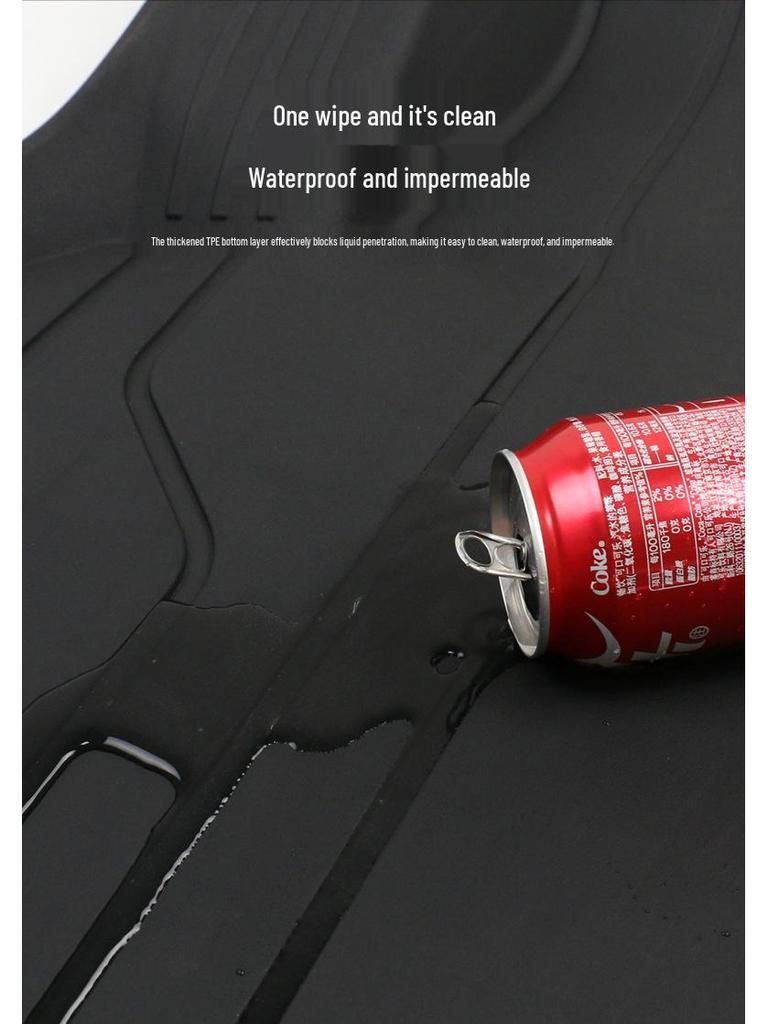 Telsa Model Y Full-Coverage Right-Hand Drive Floor Mats - Ideal Accessories