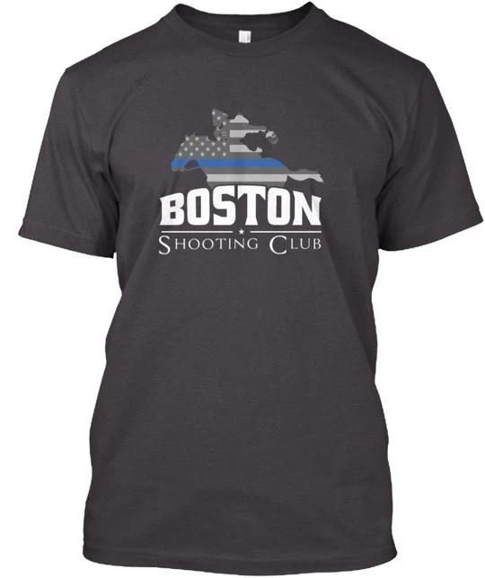 Boston Shooting Club - Police T shirt Made in the USA Size S to 5XL
