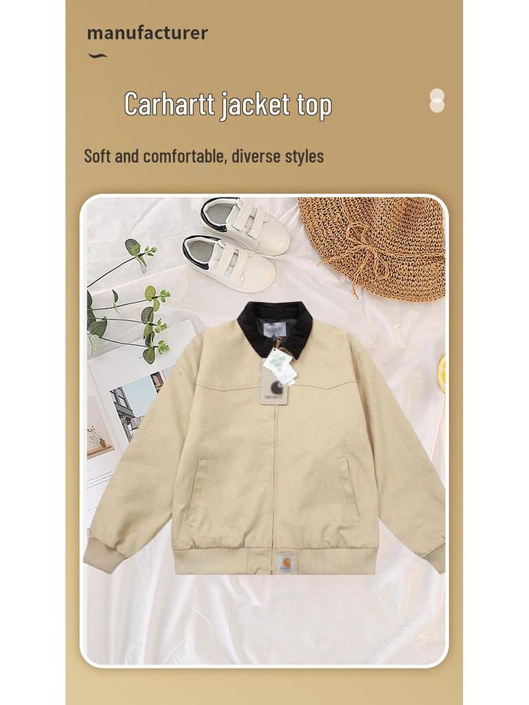 Carhartt Wasserdichter Windbreaker für Herren für Frühling & Herbst - Outdoor-Sport & Bergsteigerjacke