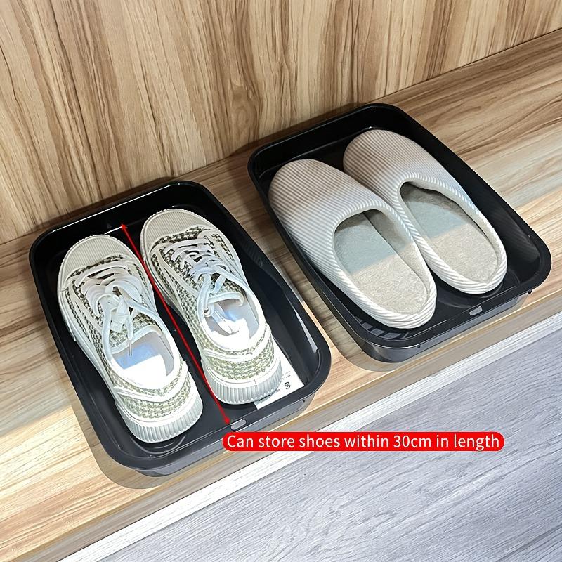 Car Shoe Storage Tray Multifunctional Vehicle Organizer Durable Under Seat Interior Accessory For Shoes Small Items