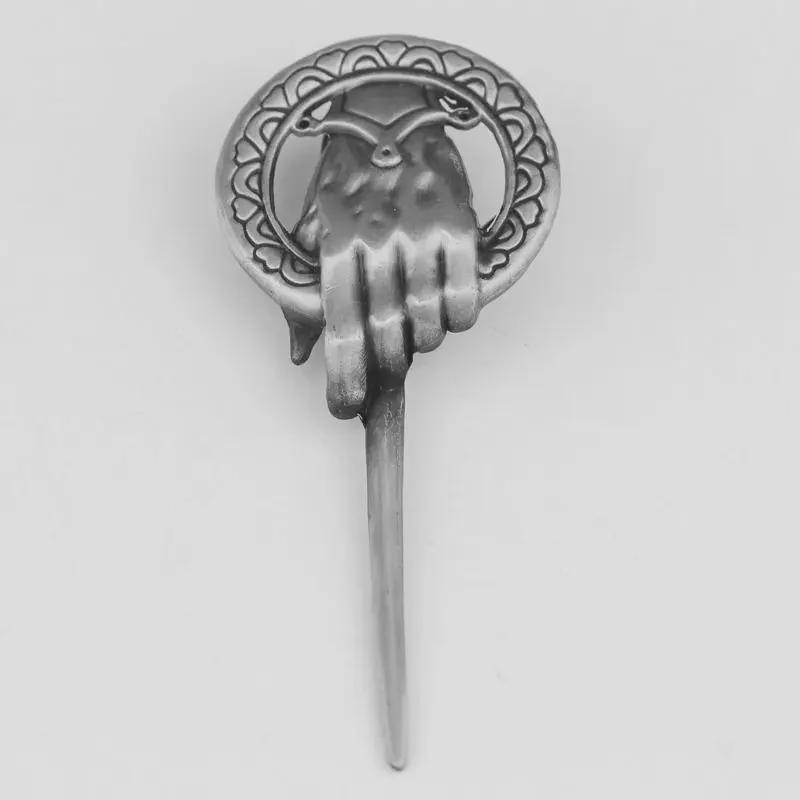 King's Hand Alloy Brooch Accessories