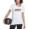 Nike Pro Dri-Fit Hypercool Series Casual Sports Quick-Dry Crew Neck Short Sleeve T-Shirt Women T-Shirts White 908610-100