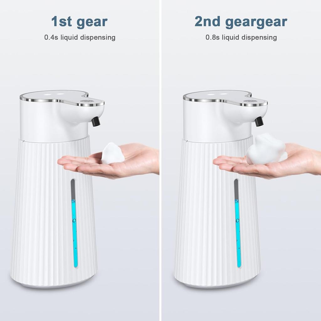 400ML Light Display Wall-Mounted Desktop Infrared Automatic Smart Sensor Soap Dispenser Hand Dish Sanitizer Pump Washing Machine