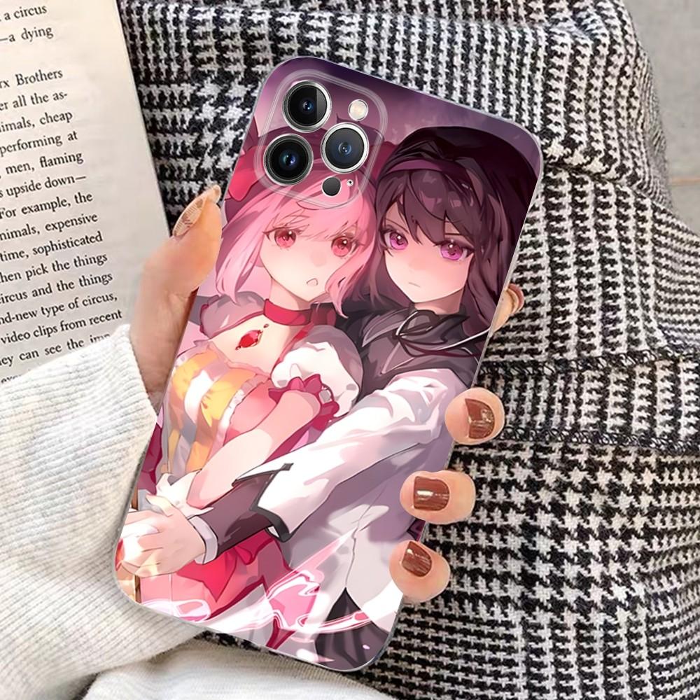Puella Magi Madoka Magica Phone Case For iPhone 15 14 11 12 13 Mini Pro XS Max Cover 6 7 8 Plus X XR SE 2020 Funda Shell
