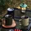 Camping Hiking Backpacking Travle Cup 320ml Double Layer 304stainless Steels Water CupCoffee Tea Mug Party for Home Outdoor