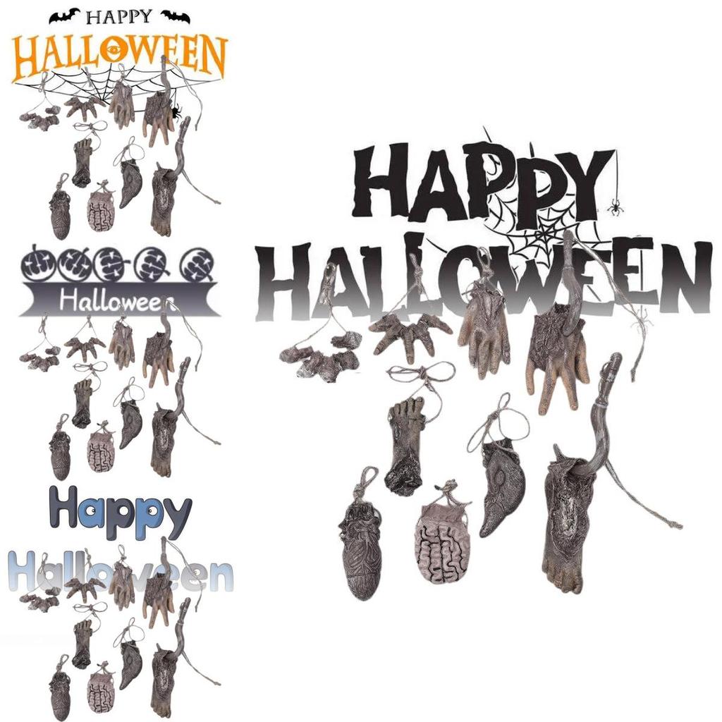 Gruesome And Eye-catching Halloween Decoration Props Featuring Severed Fingers And Limbs