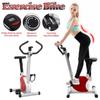 Blau/Rote LED-Anzeige Fahrrad Heimtrainer Heimtrainer Cardio-Tool Heim-Indoor-Cycling-Trainer Stationäres Bodybuilding-Fitnessgerät