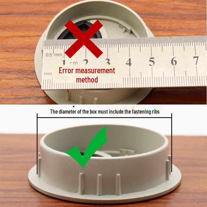 Desktop Cable Management Hole Cover - Decorative Round Sealing Ring