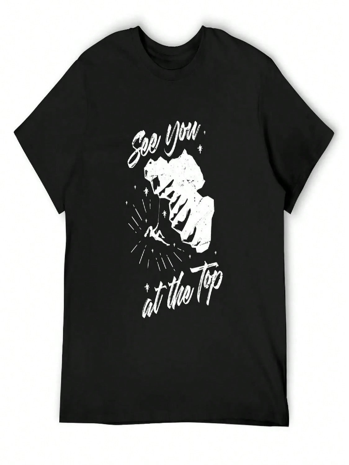See You At The Top T-Shirt Graphic Shirts Funny T-Shirt Anime Figures Big And Tall T Shirts For Men S разноцветный