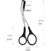 Xiaomi Eyebrow Trimmer Scissors Eyebrows Scissors with Comb Eyebrows Grooming Tool Designed Specifically for Women Makeup Tools