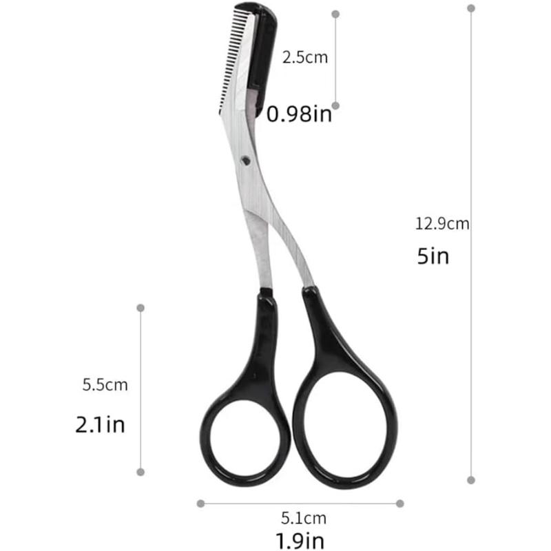 Xiaomi Eyebrow Trimmer Scissors Eyebrows Scissors with Comb Eyebrows Grooming Tool Designed Specifically for Women Makeup Tools