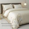 ChaoGe New Chinese Style Embroidered Xinjiang Long-Staple Cotton 4-Piece Bedding Set