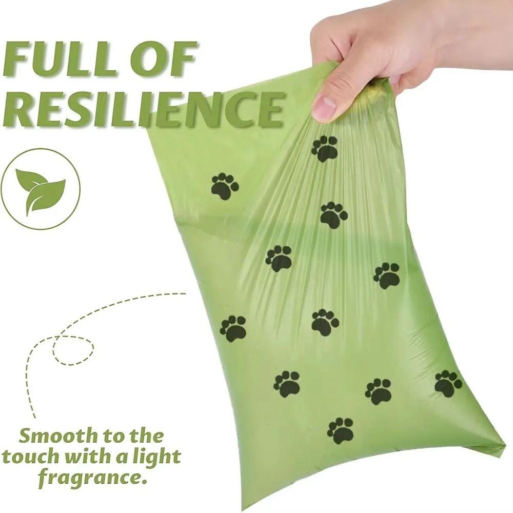 EPI Biodegradable Dog Poop Bags with Dispenser Trash Bag Cat Waste Bags Dog Cleaning Supplies