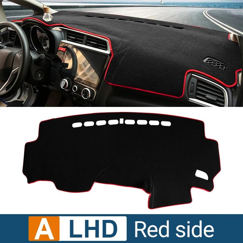 

Для Honda Fit Jazz GK5 2014 2015 2016 2017 2018 2019 Крышка приборной панели автомобиля, защита от света, солнцезащитный козырек, анти-УФ-ковры, нескользящие коврики