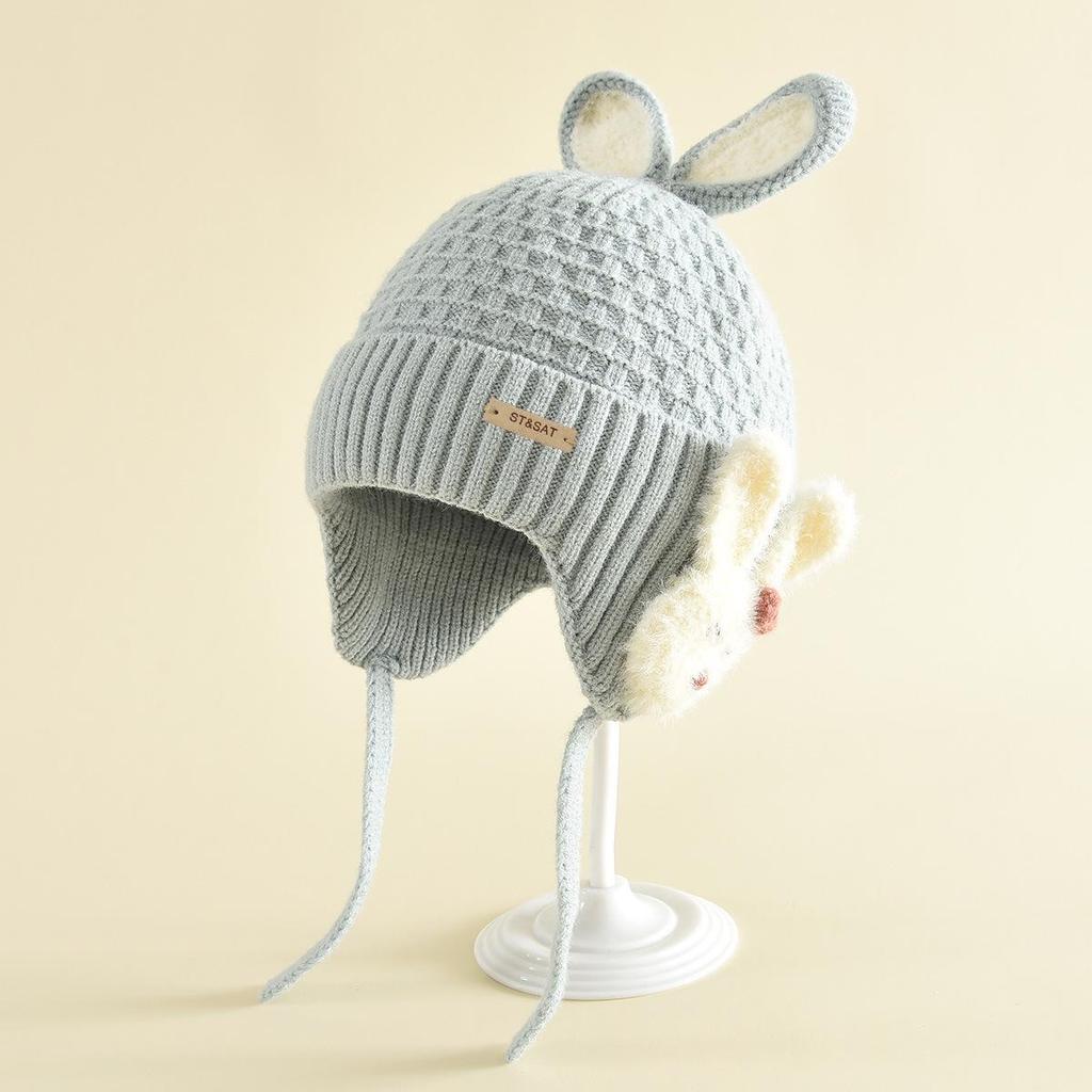 Children's Cute Ear Knit Hat - Warm, Windproof & Versatile Wool Hat