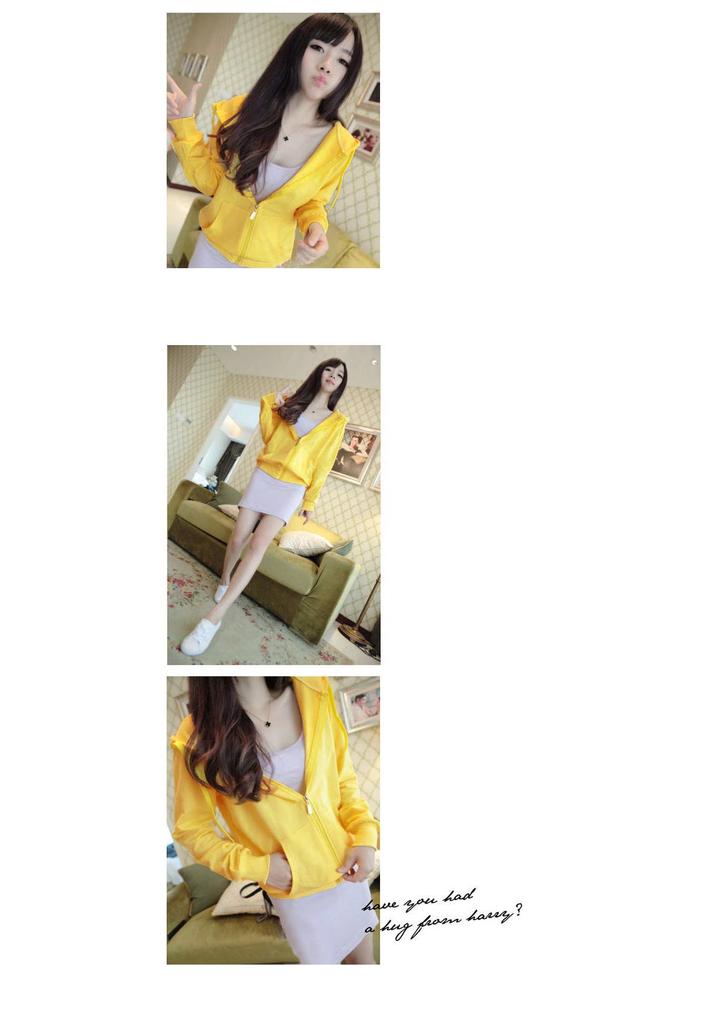 2026 Autumn Women's Long Sleeve Hooded Zipper Cardigan Jacket - Solid Color, Thin Sweatshirt for Students