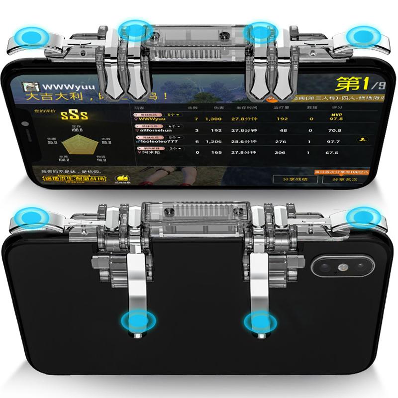 Triggers For Cell Phone Pubg Shooter Gamepad Free Fire Cellular Gamer Cell Triggers For Call Of Duty Mobile For Iphone Huawei