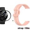 22mm 20mm WatchStrap Band For Huami Amazfit GTR Mini Strap Bracelet Silicone Wristband for Amazfit Gts 4 Mini Bip 3 WatchBand