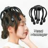 Electric Head Massager Octopus Scalp Massage Instrument Vibration For Relax & Stress Relief Improve Sleep
