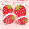 4 pezzi Portapranzo per bambini portatile Cartone animato Fragola Pranzo Bento Box Insalata Frutta Contenitore per alimenti Scuola Microonde Bento Box